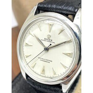 Rolex Oyster Perpetual 6084 Chronometer Men's Watch Swiss Automatic Vint…